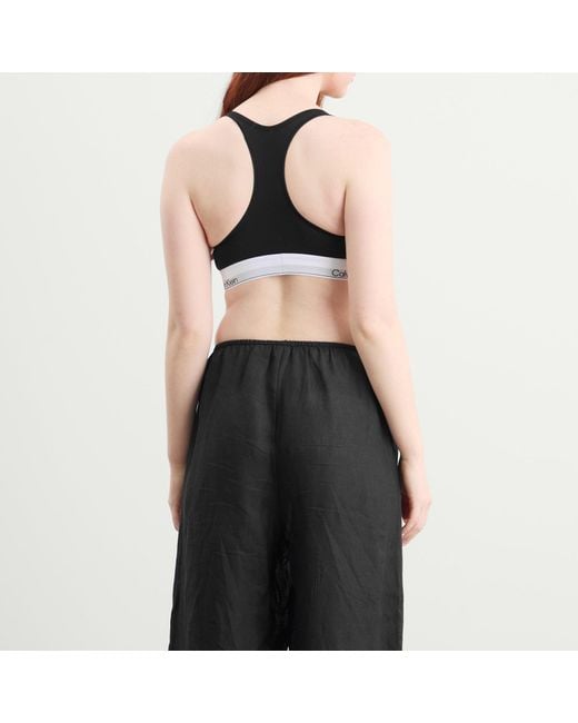Calvin Klein Black Icon Unlined Bralette