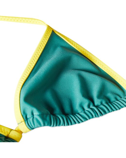 Miaou Green Jo Bikini Top