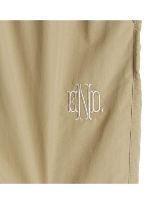 END. Natural Flight Drawstring Short