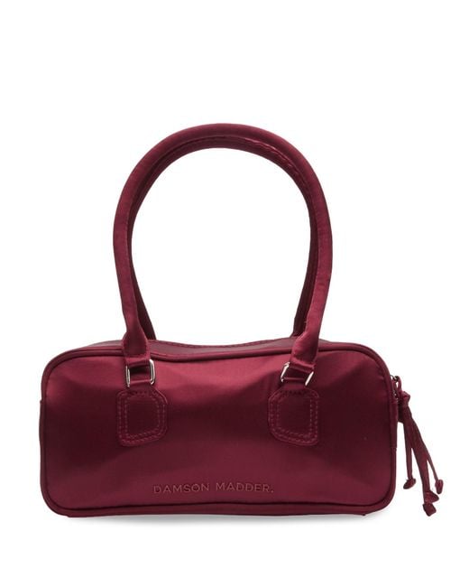 Damson Madder Red Benny Mini Bowler Bag