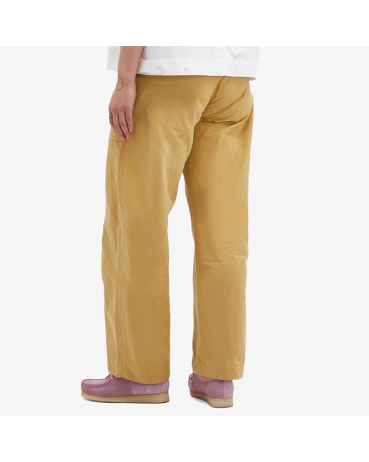 YMC Natural Peggy Garment Dyed Trousers