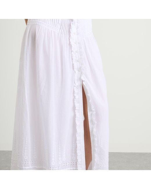 Isabel Marant White Étoile Loraine Maxi Skirt