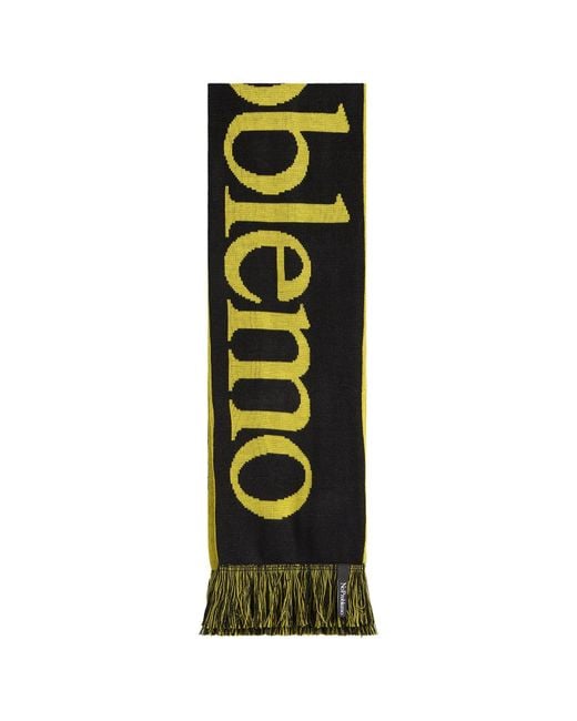 No Problemo Black Scarf