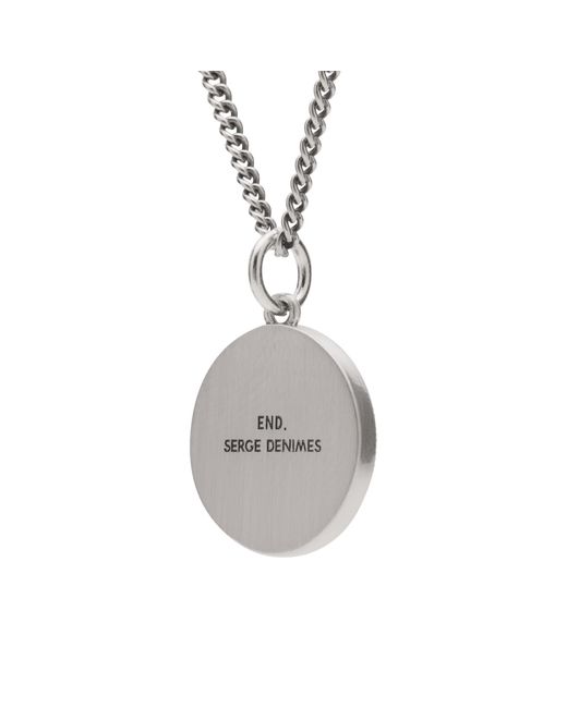 Serge Denimes Metallic Mercanti Necklace Presented By End