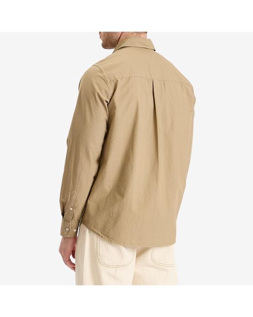 Forét Natural Jupiter Jumbo Ripstop Shirt for men