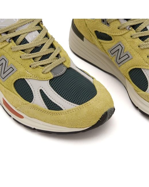 New Balance Green 991V2 Sneaker