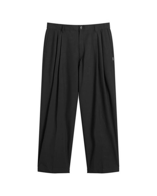 Neighborhood Gray Two Tuck Pants for men