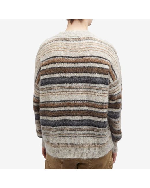 Isabel Marant Gray Drussellh Crew Knit for men