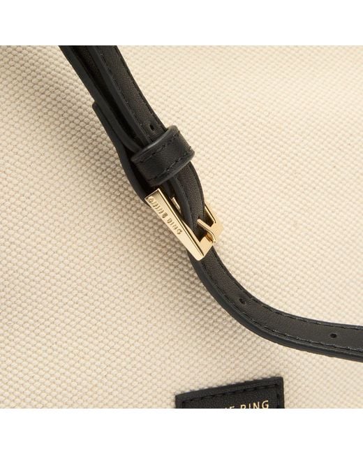 Anine Bing Black Mini Alana Bucket Bag