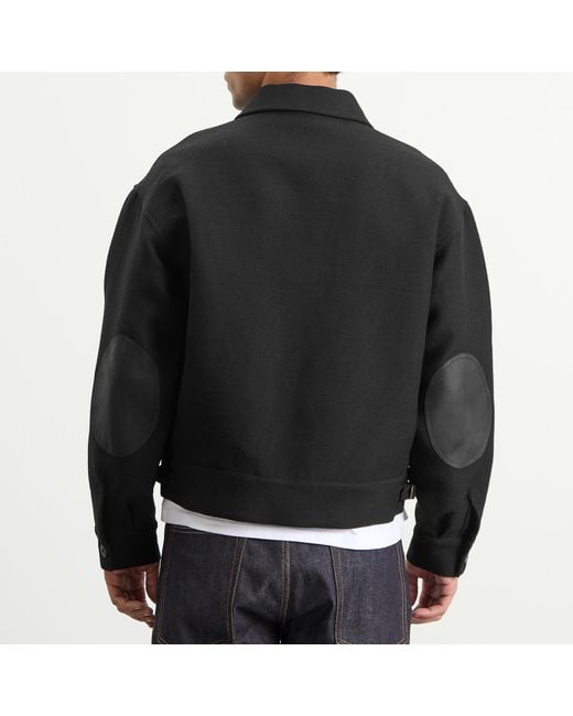 Visvim Black Langley Bomber Jacket for men