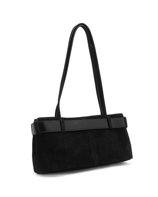 OSOI Black Shoulder Brocle Mini Bag