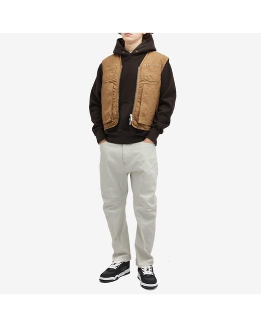 DSquared² Natural Icon Canvas Utility Vest for men