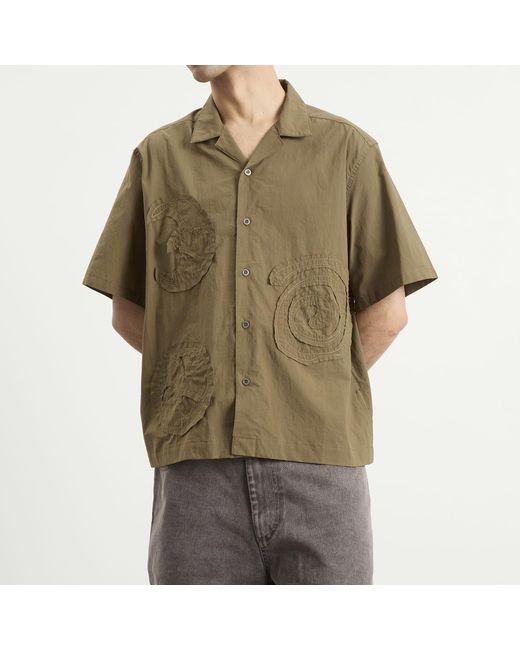 Heresy Green Tatter Shirt for men