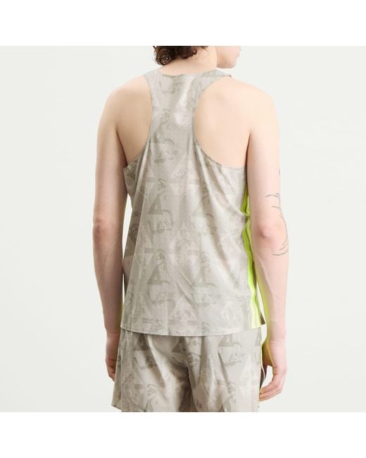 Adidas Originals White Adidas X Labrum Race Singlet for men