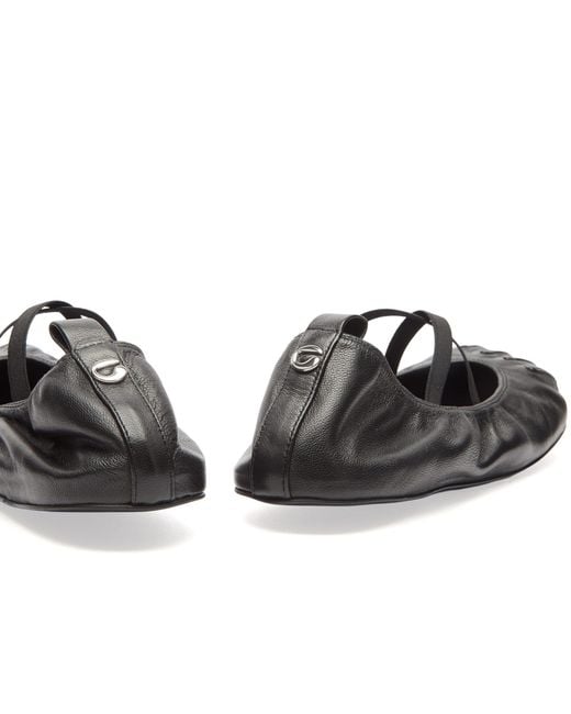 Coperni Black Soft 5T Ballerinas