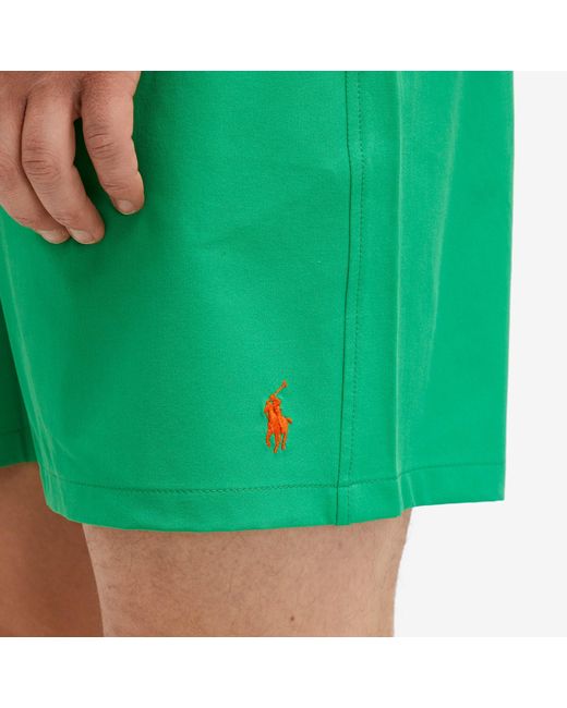 Polo Ralph Lauren Green Traveller Swim Shorts for men