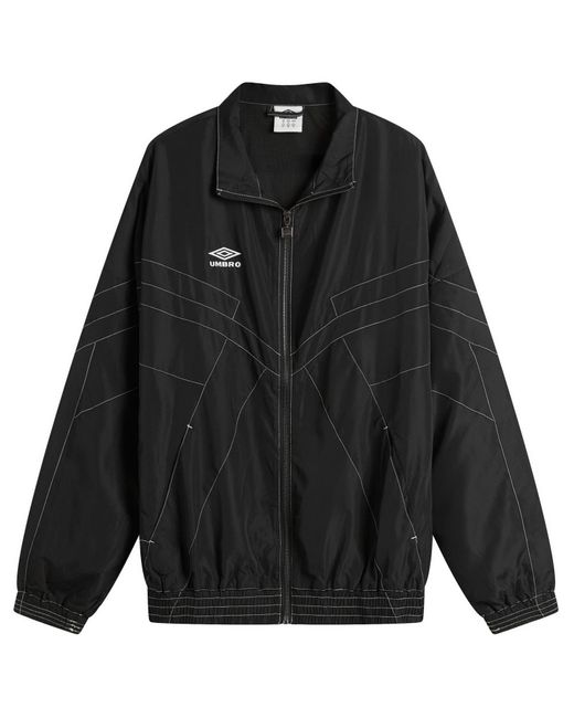 Umbro Black Relaxed Track Jacket for men
