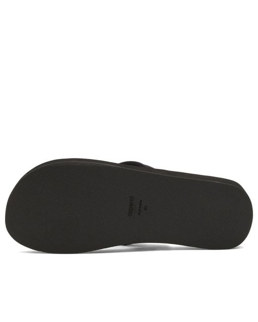 Coperni Black Foam Flip Flops