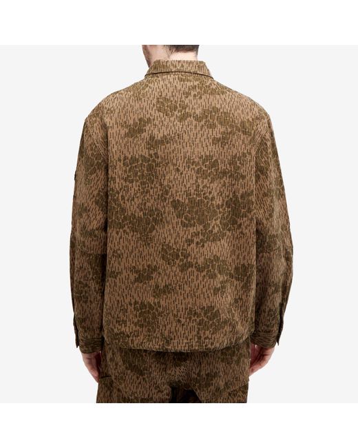 Heresy Brown Drencher Camo Jacket for men