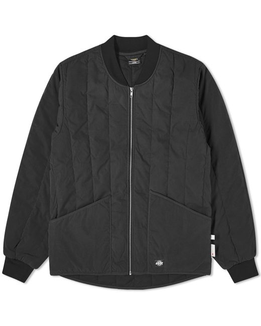 Dickies Black Premium Collection Quilted Jacket for men