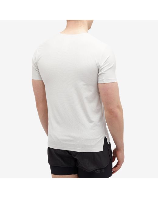 New Balance White Nb Athletics Jacquard T-Shirt for men