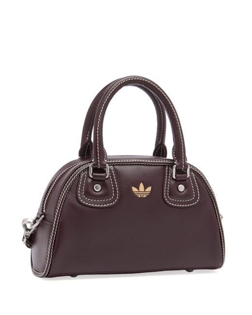 公式正規品!★ WALES BONNER X ADIDAS LEATHER BOWLING BAG Adidas X Wales Bonner Leather Bowling Bag Brown – ESSXNYC
