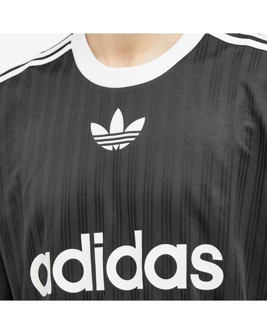 Adidas Black Adicolor Poly T-Shirt for men
