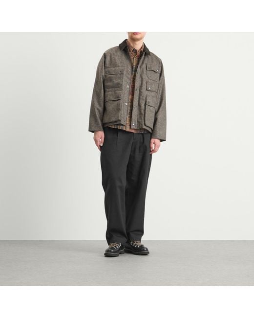 Universal Works Black Works Twill Duke Pant for men