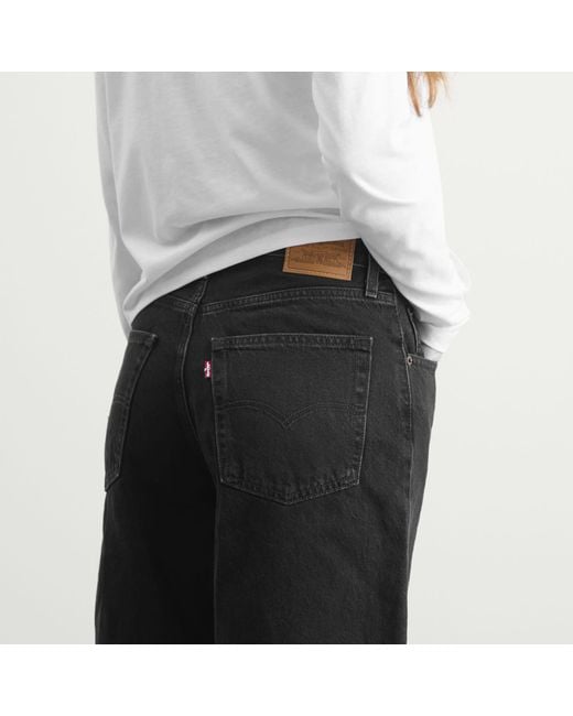 Levi's Black Levis Baggy Dad Jorts