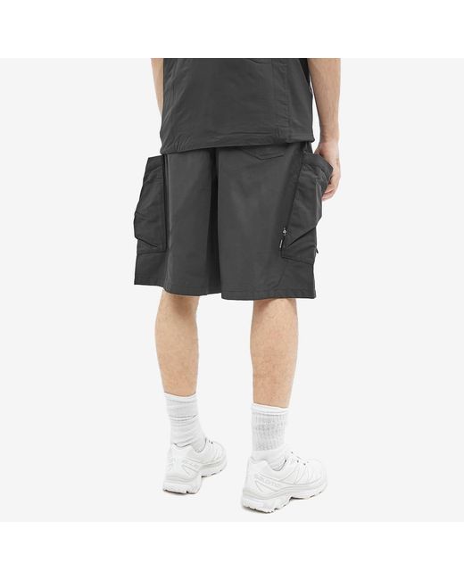 GOOPiMADE X Wildthings D string Utility Shorts in Grey for Men