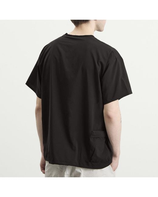 NANGA Black Plc Excursion T-Shirt for men