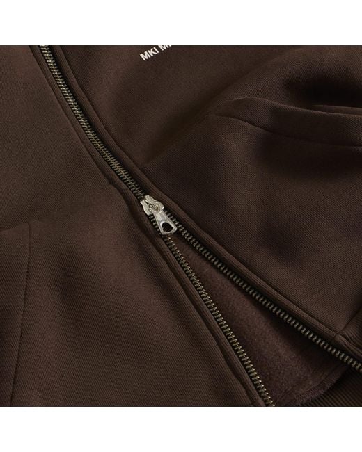 MKI Miyuki-Zoku Brown Uniform Zip Hoodie Presented By End