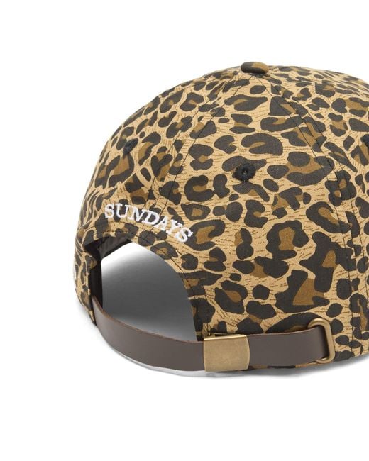 Sundays Metallic Leopard S Cap for men