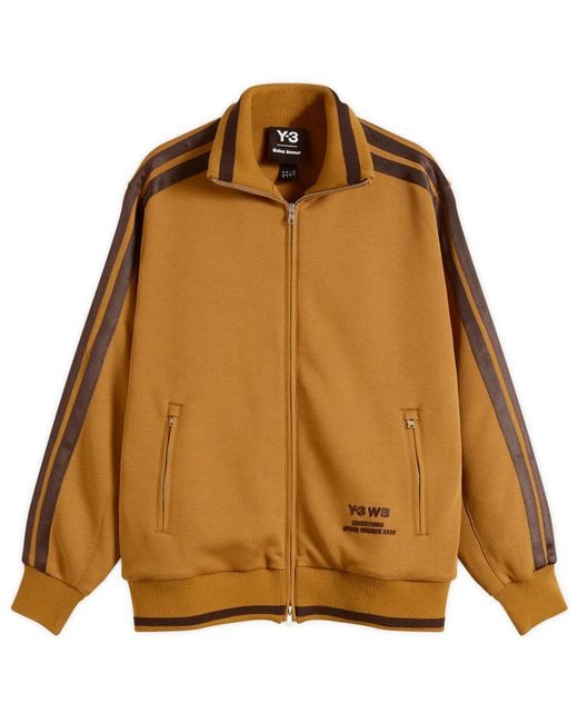 Adidas Brown Y3 X Wales Bonner Track Top for men
