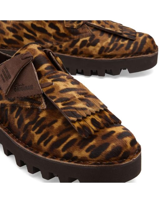 Clarks Brown X Engineered Garments Desert Khan for men