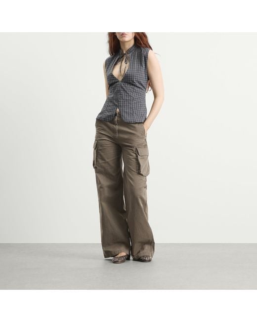 GIMAGUAS Gray Coco Top