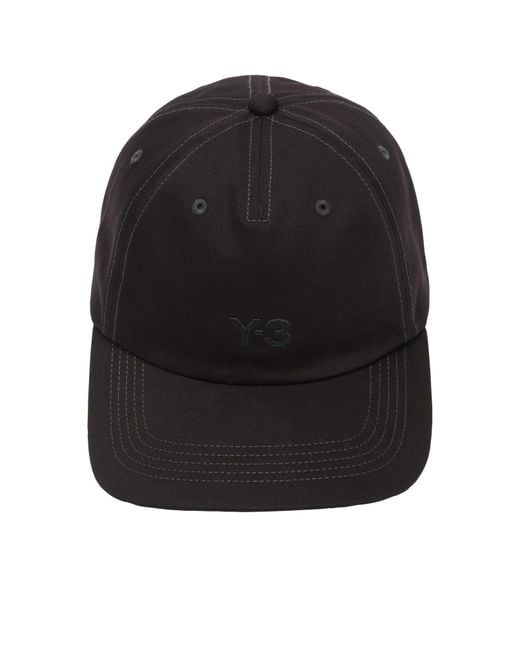 Y-3 Black Dad Cap for men