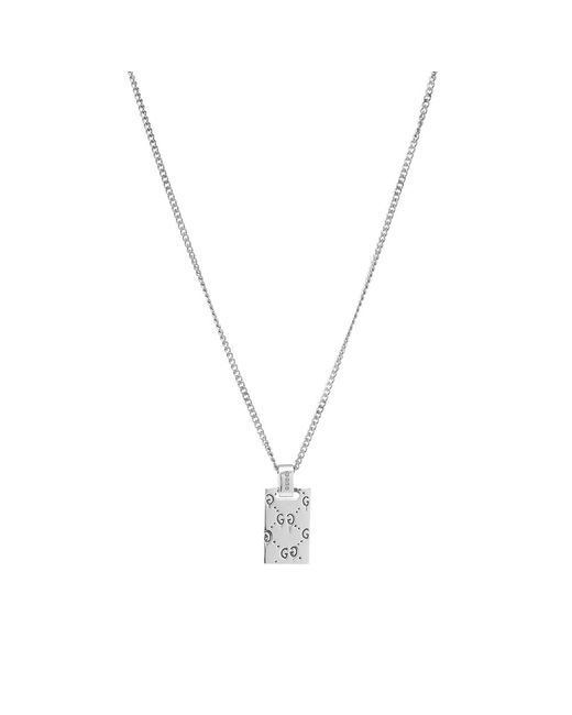 Gucci Metallic Ghost Necklace for men