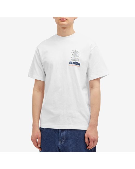 【Butter Goods】 EARTH SPEC T-SHIRT(送料込み) Butter Goods Earth T-Shirt in White for Men | Lyst UK