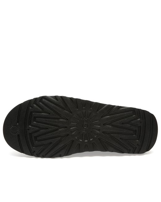 Ugg Black Classic Slip-On Sheepskin Slippers for men
