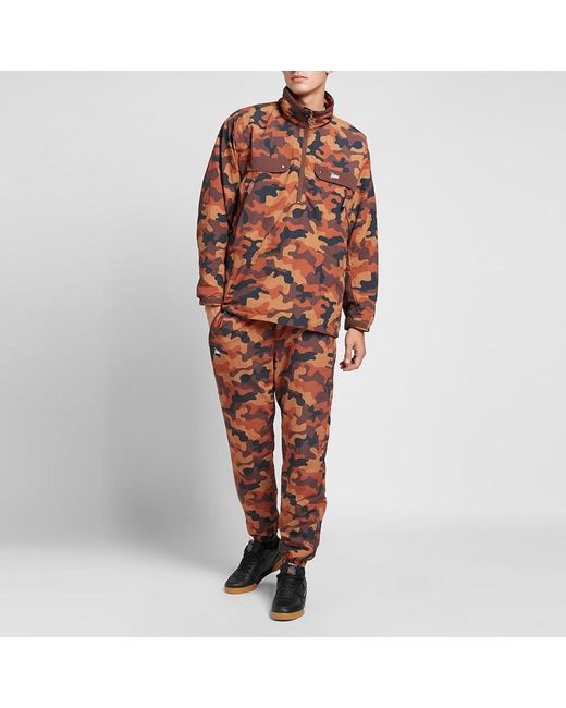 orange camo tracksuit