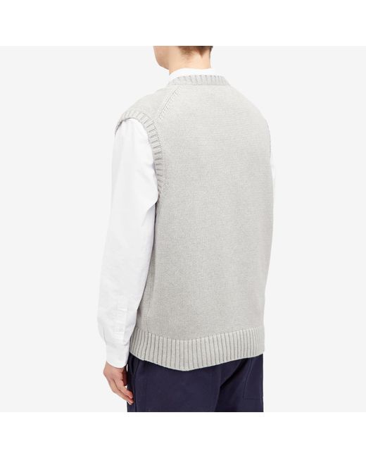 Polo Ralph Lauren White Knit Vest for men