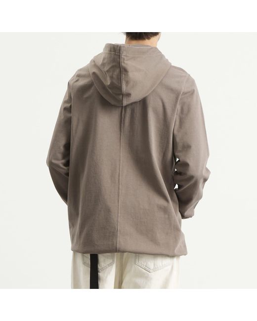 Rick Owens Brown Pullover Hoodie for men