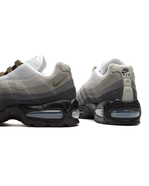 Nike Gray Air Max 95 Big Bubble Sneaker