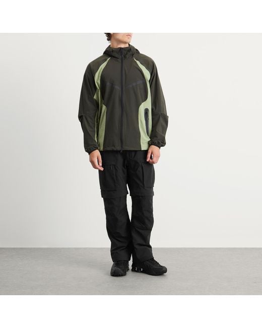 Nike Green Tech Woven Full Zip Jacket for men