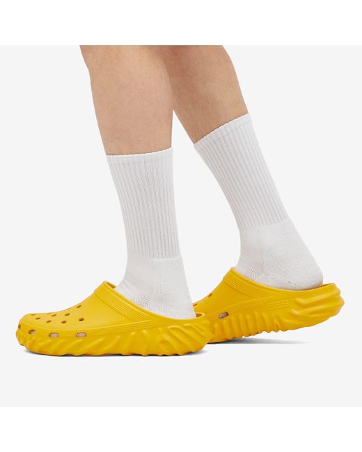 CROCSTM Yellow X Salehe Bembury Saru Clog for men