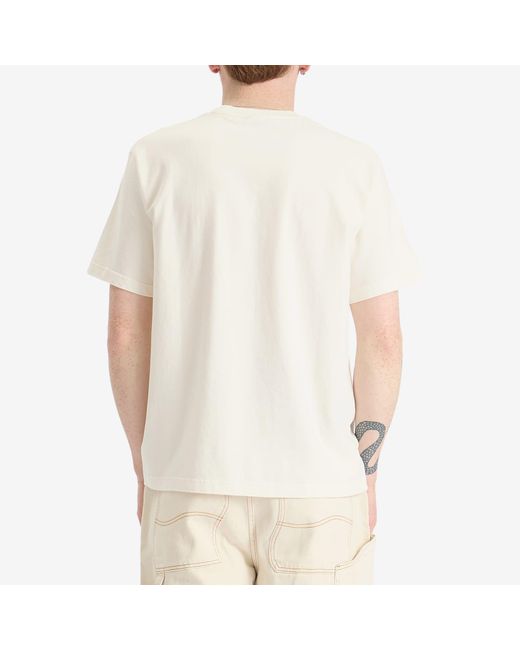 Pawa Speed Sports White Monogram T-Shirt for men