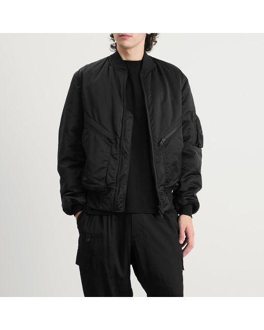 Y-3 Black Bomber Jacket for men