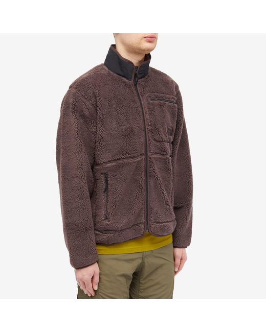 The North Face Brown Heritage Extreme Pile Jacket for men