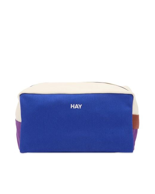 Hay Blue Multi Wash Bag